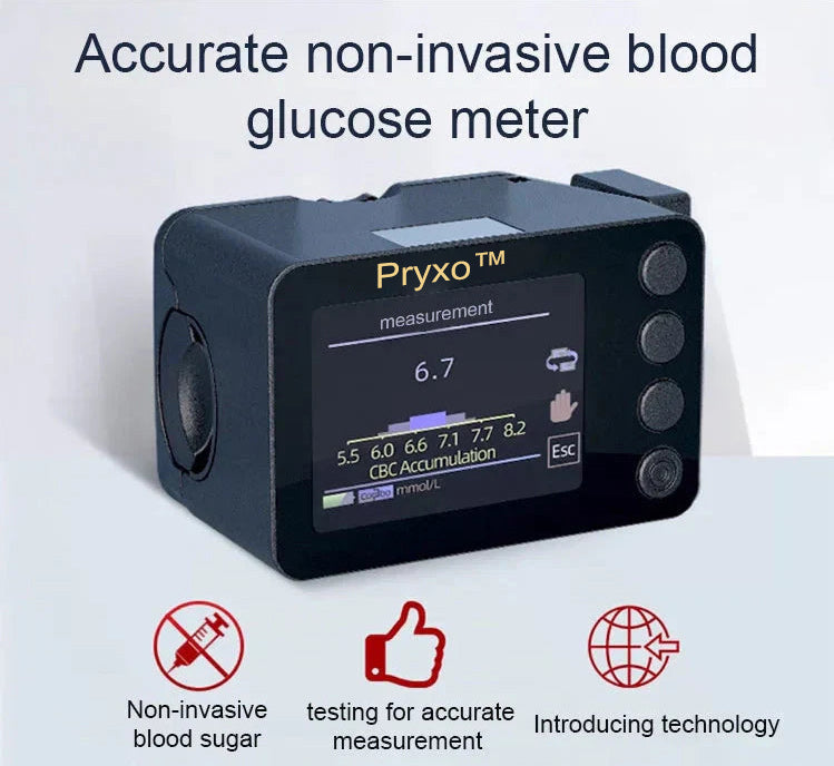 Pryxo™ Non-Invasive Blood Glucose Monitor | High-Precision 99.9% Accuracy | TGA Certified