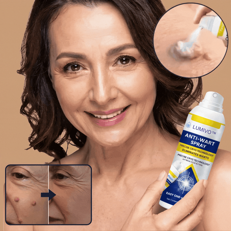 LUMIVO™ CryoCure Spray | At-home cryotherapy for common warts