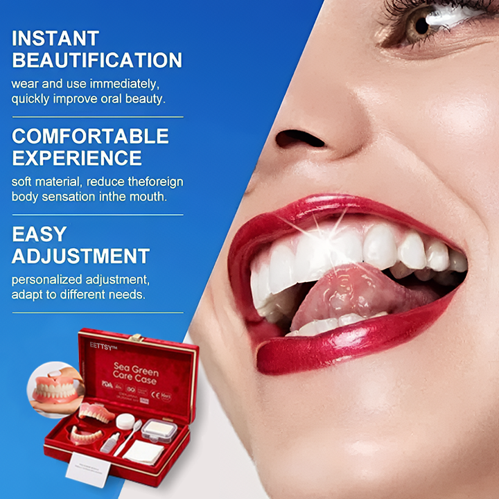 Ends Today: 58% OFF! ⏰58% OFF! EETTSY™ Medical Full Denture with Strong Suctiond Custom-Fit Full Functional Dentures🦷Obtain American Dental Association (ADA) Certification