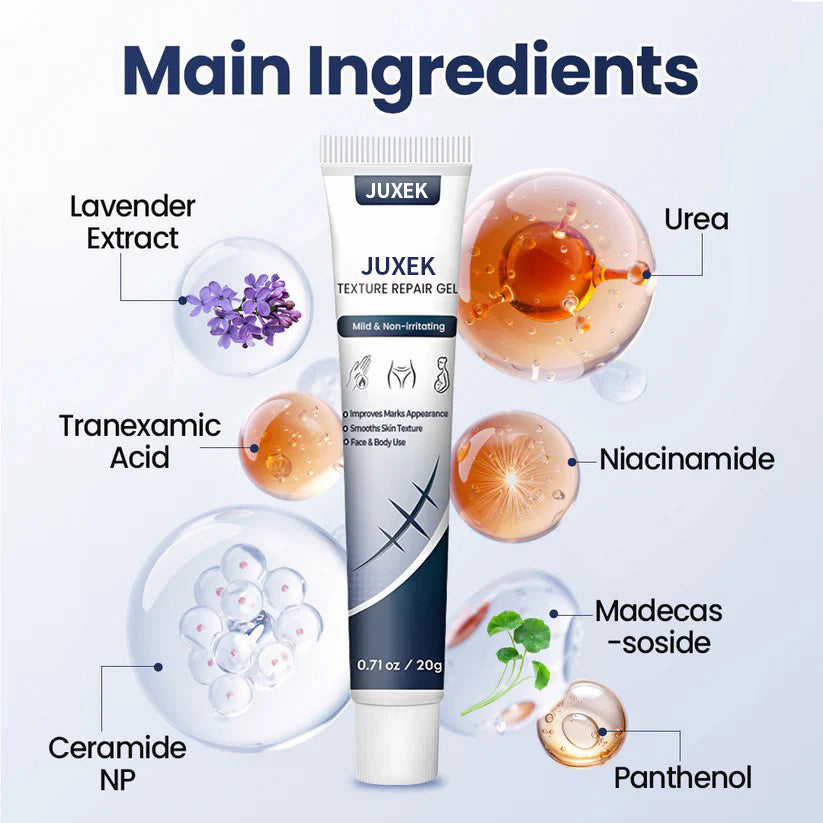 𝑶𝒇𝒇𝒊𝒄𝒊𝒂𝒍 𝑺𝒕𝒐𝒓𝒆 | Juxek® Texture Repair Gel — Say Goodbye to Stubborn Scars & Uneven Texture in 4 Weeks