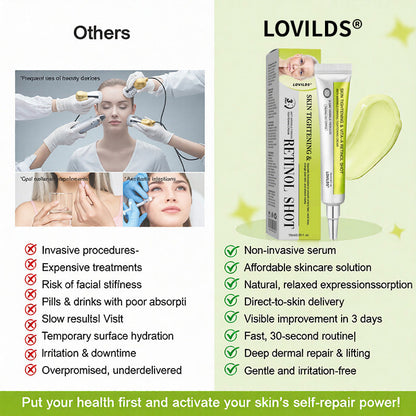👨‍⚕️Made and shipped from the USA 💫LOVILDS® Skin Tightening & Vita-A Retinol Retinol shot Anti-Wrinkle Firming Tightening cream - Last Day Promotion 70% OFF