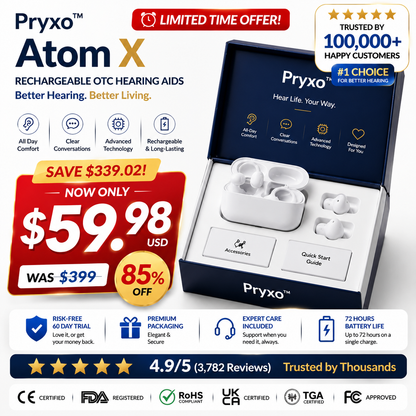 🔥 Today Only! 👂 Atom X Smart Hearing Aids — Hear Clearly, Feel Confident Again 💖🔊